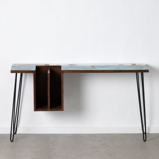 Schreibtisch 140 x 35 x 77 cm Metall Holz