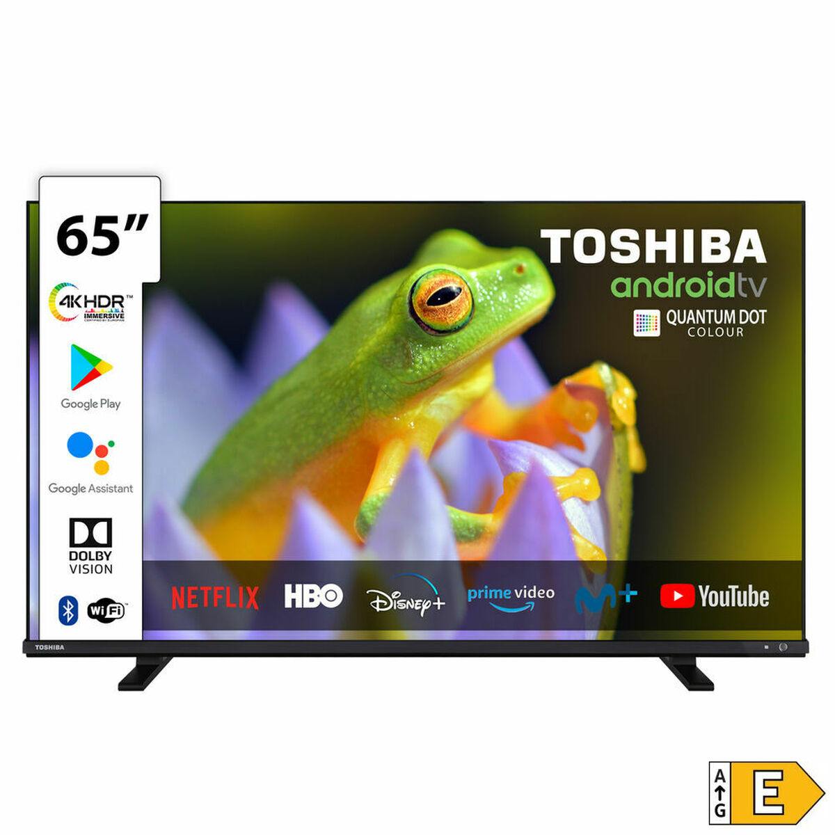 Smart TV Toshiba 65QA4C63DG 65" 4K ULTRA HD QLED WIFI 65" 4K Ultra HD LED HDR QLED